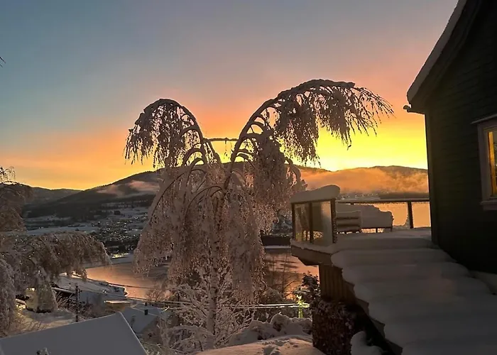 Hilltop Spa House In Voss Lägenhet *